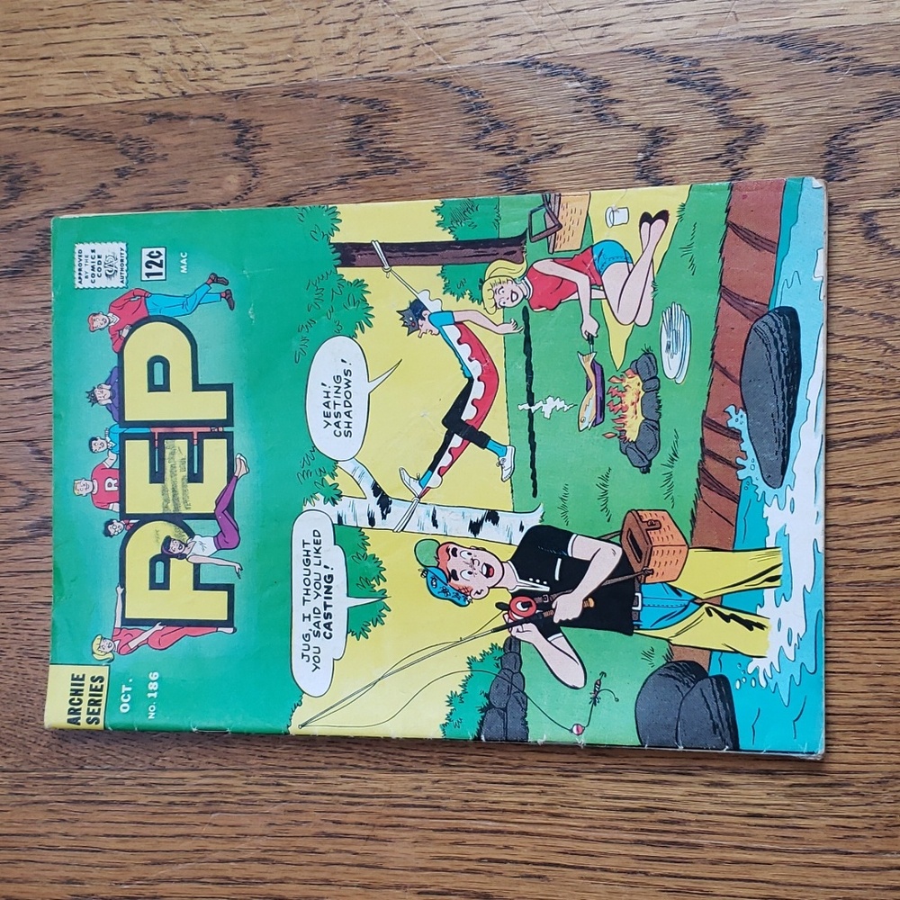 Vintage 60s PEP No. 186 Archie Series Comic Book